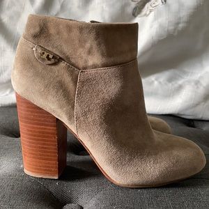 Tory Burch Suede Booties